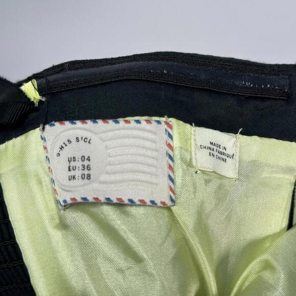 Anthropologie Deer Print Strapless Dress 4 - Picture 4 of 4